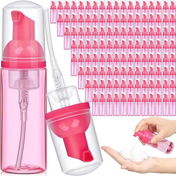 Dispensador de Champú Rosa - 60ml