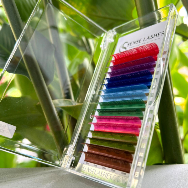 Pestañas Sense Colores Oscuros - 0.07 D 12mm (DISP SOLO EN LA BOD DE PZ)