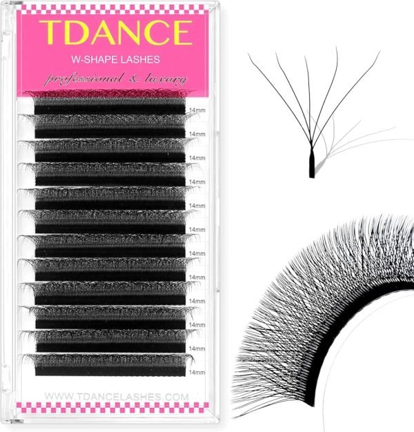 Pestañas W Mixtas 5D TDance 0.07 D