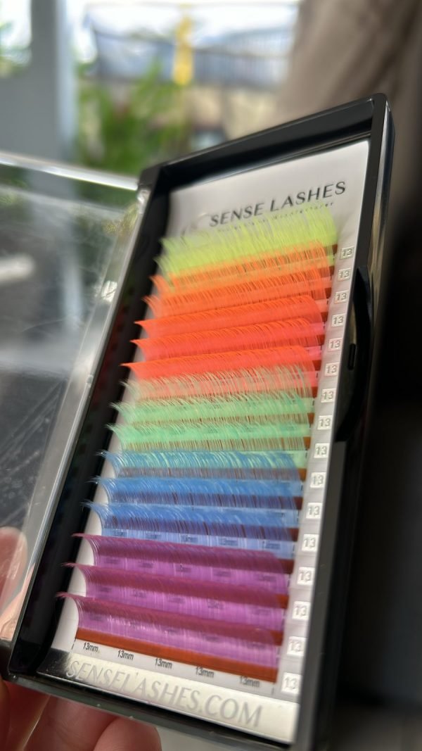Pestañas Sense Colores Neón – 0.07 C (DISP SOLO EN LA BOD DE PZ)