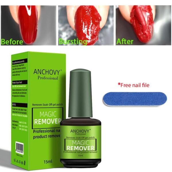 Removedor de gel para uñas