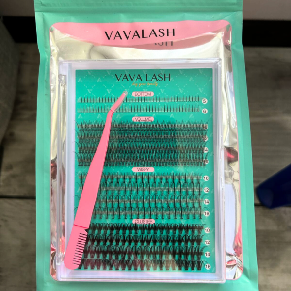 Pestañas de punto kit - Vavalash