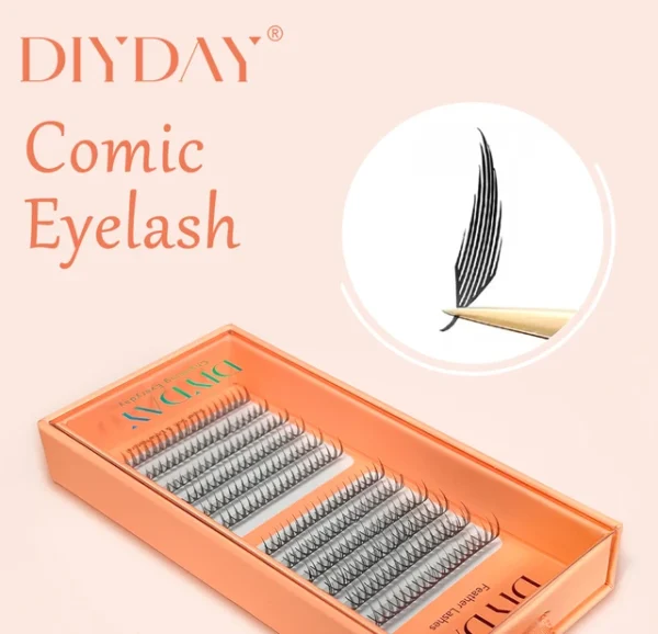 Pestañas Spire Mixtas Diy day – Pluma 0.07 D